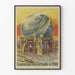 Vintage-Poster Großer Himmelskugel Ausstellung von 1900