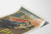 Vintage-Poster Grand Prix Automobile Pau 1950