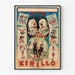 Vintage-Dekorationsposter Großer Erfolg Soso & Miche Brothers Kirillo