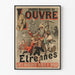 Vintage-Poster der Großen Kaufhäuser des Louvre – Originelle Wanddekoration