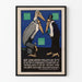 Vintage-Poster der Convention der Graveure und Fotografen in Chicago mit karikaturhaften Störchen