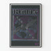 Abstraktes Design-Poster Fortune Globe und Telefonleitungen