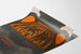 Dekoratives Poster Antiker griechischer Vase schwarz und orange