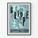 Vintage-Poster Grippo-Vaclydun Wanddekoration Retro