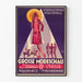 Vintage-Poster Internationale Modenschau Polo Spiele