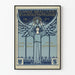 Poster Große Berliner Kunstausstellung 1897 Wanddekoration Vintage
