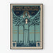 Altes Kunst-Ausstellungsplakat Berlin 1897 im Jugendstil
