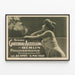 Vintage-Poster der Gartenbau-Ausstellung Berlin 1904 — gerahmtes Bild an der Wand