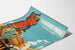 Vintage-Poster Haere Mai Willkommen in Neuseeland