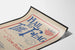 Vintage-amerikanischer patriotischer Poster Hail to the Flag
