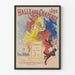 Vintage-Poster Wanddekoration Halle aux Chapeaux 1892