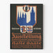 Vintage-Poster Ausstellung Halle Saale 1913