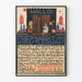Vintage-Poster Freimarkt im Künstlerhaus 1914 Wanddekoration