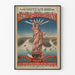 Vintage-Poster Hamiltons Excursions Freiheitsstatue