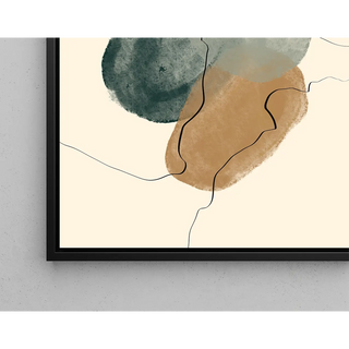 Bohème-Gemälde - Ätherische Silhouette | Kunstdruck Wanddekoration Gemälde Plakat Kopie