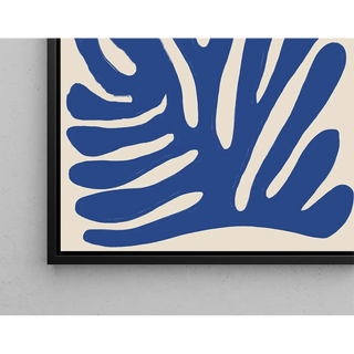 Boheme Poster - Blaue Schwingungen