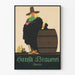 Vintage-Poster der Hansa Brauerei Berlin für Wanddekoration
