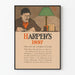Vintage-Poster Harper's 1897 für Wanddekoration