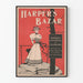 Vintage-Poster Harper's Bazar Modejournal