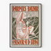 Vintage-Poster Harper's Bazar Ostern A.D. 1896 zur Wanddekoration