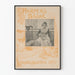 Vintage-Poster Harper's Bazar Thanksgiving 1892 zur Wanddekoration