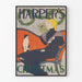 Vintage-Harper's-Weihnachts-Poster - Elegante Wanddekoration