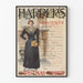 Vintage-Poster Harper's Christmas Number für Wanddekoration