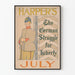 Vintage-Poster Harper's Der deutsche Kampf um Freiheit - Historische Wanddekoration