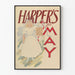 Vintage-Harper's-Poster für Mai als Wanddekoration