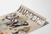 Vintage-Poster Harper's November mit Kutsche und weißem Pferd