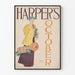 Vintage-Poster Harper's Oktober - Elegante Wanddekoration