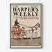 Vintage-Poster Harper's Weekly New York 1900 - Retro-Wanddekoration