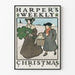 Vintage-Poster Harper's Weekly Weihnachten 1899 zur Wanddekoration