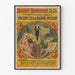 Vintage-Poster Harry Houdini Gefängniszelle & Fass-Mysterium