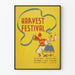 Vintage-Poster Erntedankfest 1936