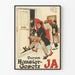 Vintage-Poster Hausier Gesetz – Rétro-Wanddekoration auf Deutsch