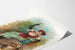 Vintage-Poster Bock mit Frau und Ziege
