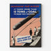 Propagandaposter für Militär, Torpedo und Kohle