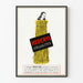 Vintage-Werbeplakat Hederyl Cellulite Vintage