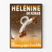 Vintage-Poster Hélénine gegen Erkältungen und Bronchitis