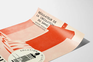 Vintage-Poster Hémoductyl Blutkreislaufregulator