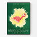 Vintage-Wandposter Hépatocarnine Freude am Leben