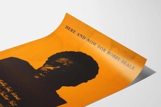 Vintage-Poster Here and Now für Bobby Seale