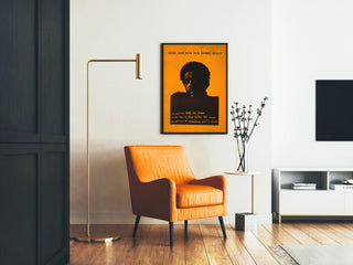 Vintage-Poster Here and Now für Bobby Seale