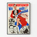 Vintage-Poster Here Comes Mr. Jordan – Retro-Wanddekoration