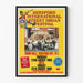 Plakat des Internationalen Festivals der Drehorgel in Hereford 1996
