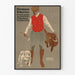 Vintage-Poster Hermann Scherrer Sportlicher Schneider in München