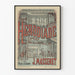 Opernposter Herodiade von J. Massenet - Vintage-Wanddekoration