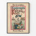 Vintage-Poster Kladderadatsch Kalender 1883