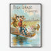 Vintage-Poster Hochwertige Zigaretten - Badeszene Ontario Beach Rochester